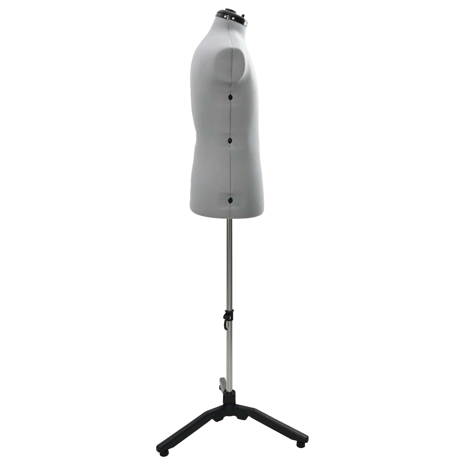 Verstelbare Kleedvorm Man Grijs 37.5-45.5 inch Stof is nu te koop bij PeponiXL, paradijselijk wonen!