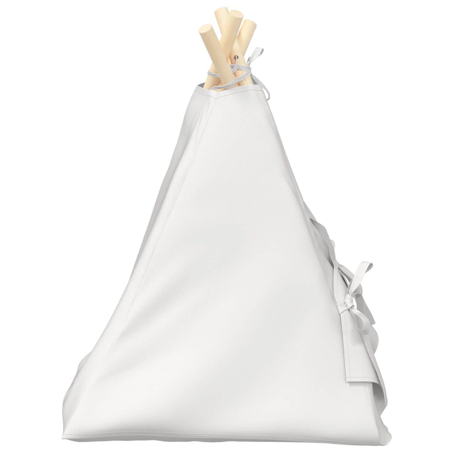 Dieren teepee met kussen Wit 40 x 40 x 50 cm Polyester is nu te koop bij PeponiXL, paradijselijk wonen!
