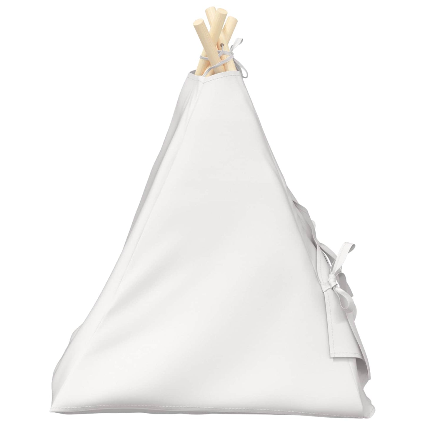 Dieren teepee met kussen Wit 50 x 50 x 60 cm Polyester is nu te koop bij PeponiXL, paradijselijk wonen!