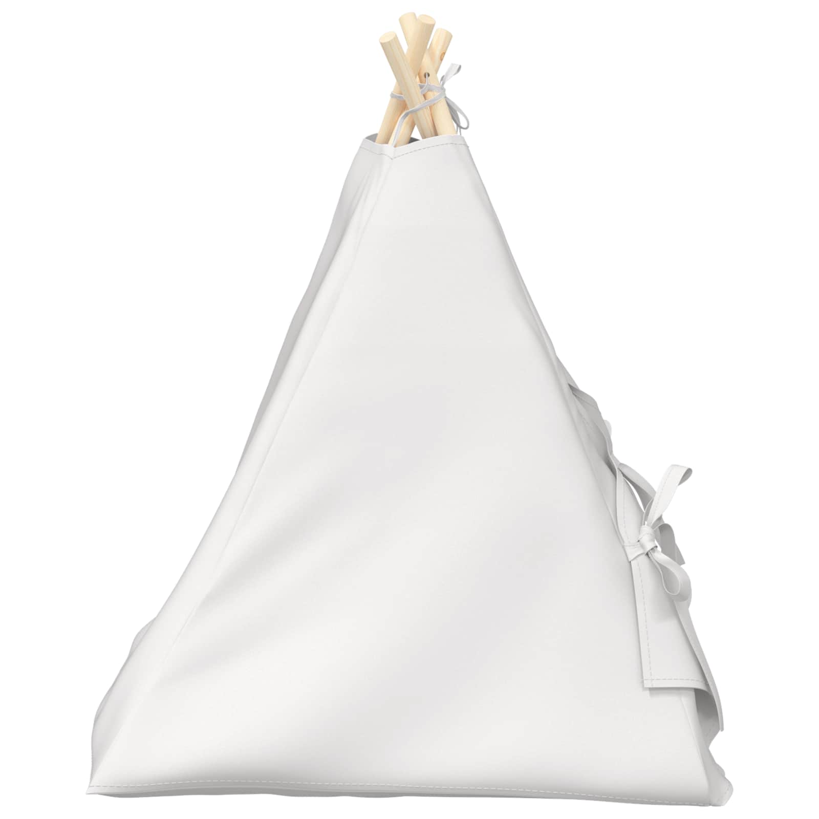 Dieren teepee met kussen Wit 60 x 60 x 70 cm Polyester is nu te koop bij PeponiXL, paradijselijk wonen!