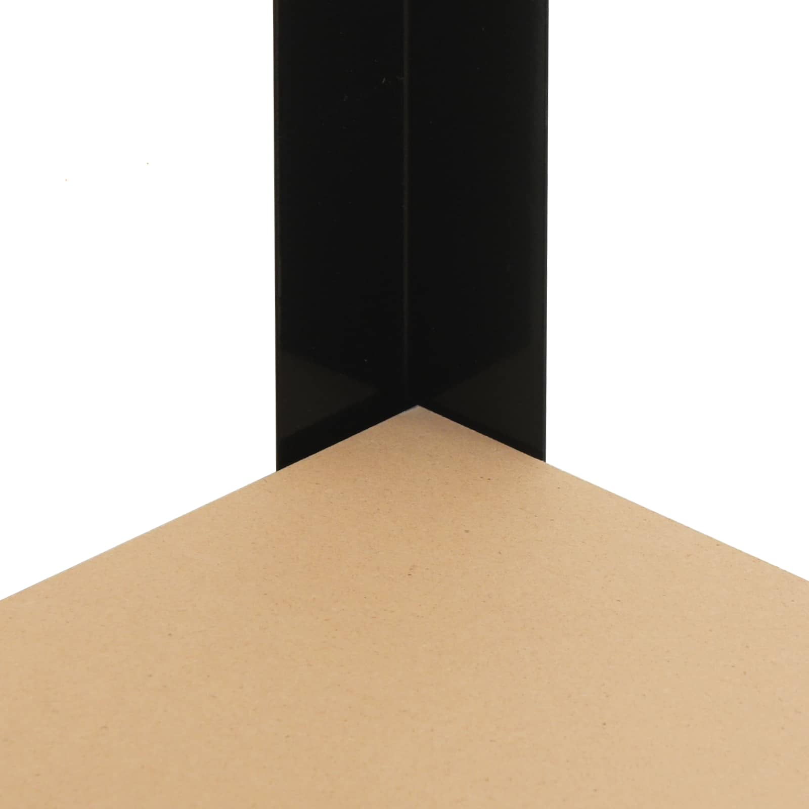 Werkbank met plank Zwart 81 x 41 x 91 cm Bewerkt hout en metaal is nu te koop bij PeponiXL, paradijselijk wonen!