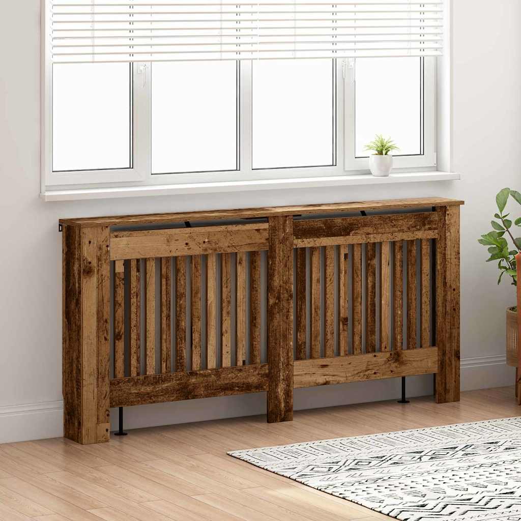 Radiatorafdekking Oud Hout 172 x 19 x 81,5 cm Bewerkt hout is nu te koop bij PeponiXL, paradijselijk wonen!