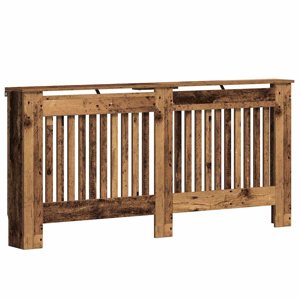 Radiatorafdekking Oud Hout 172 x 19 x 81,5 cm Bewerkt hout is nu te koop bij PeponiXL, paradijselijk wonen!