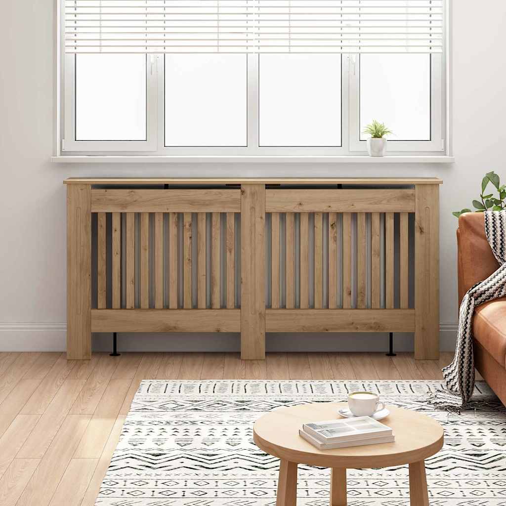 Radiatorafdekking Artisan Eiken 172 x 19 x 81,5 cm Bewerkt hout is nu te koop bij PeponiXL, paradijselijk wonen!