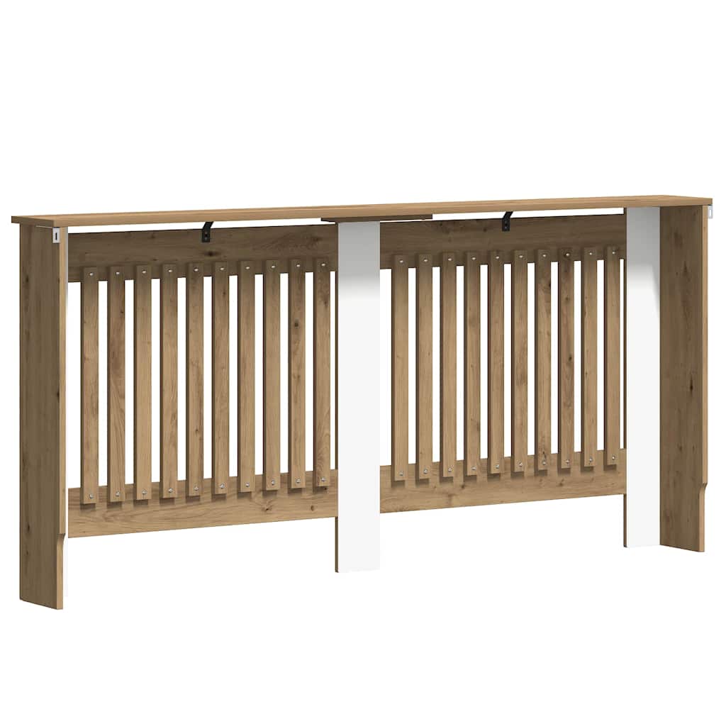 Radiatorafdekking Artisan Eiken 172 x 19 x 81,5 cm Bewerkt hout is nu te koop bij PeponiXL, paradijselijk wonen!