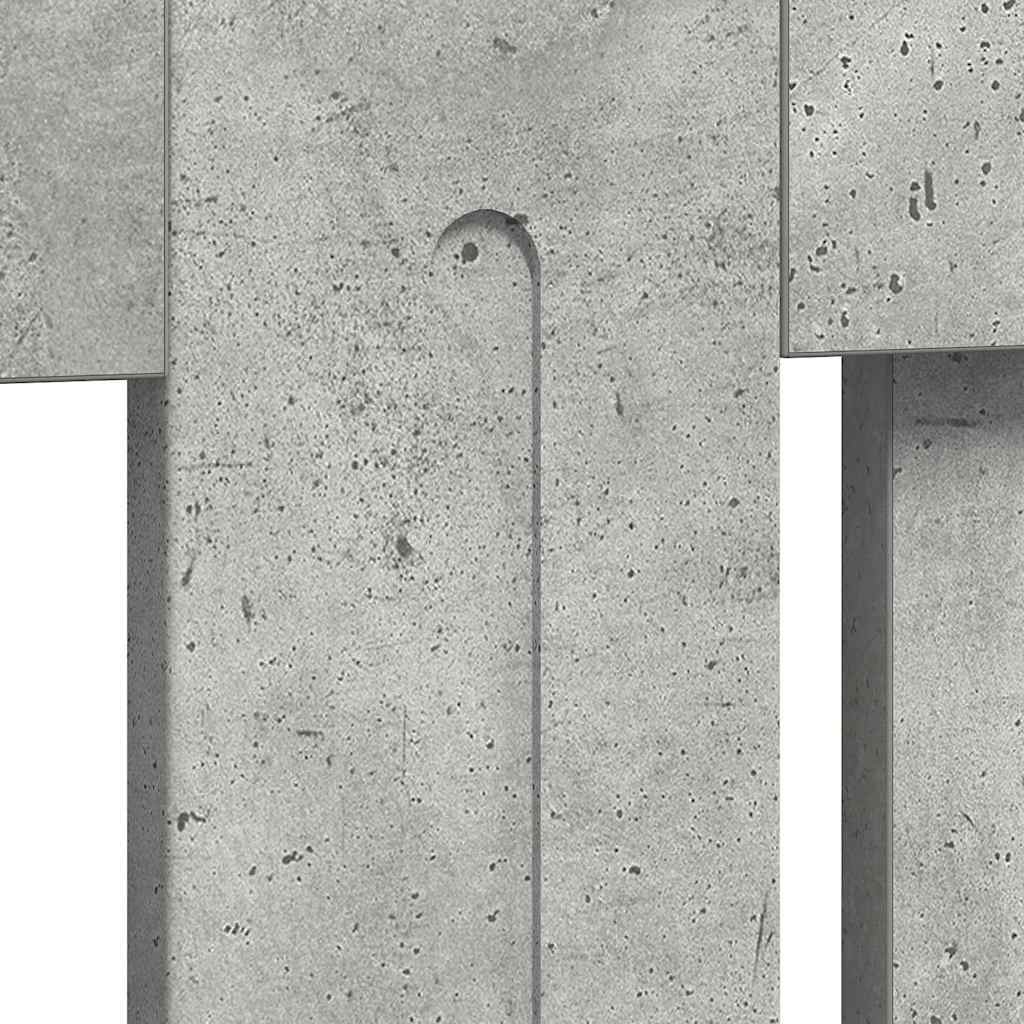 Radiatorafdekking Beton Grijs 152 x 19 x 81,5 cm Bewerkt hout is nu te koop bij PeponiXL, paradijselijk wonen!
