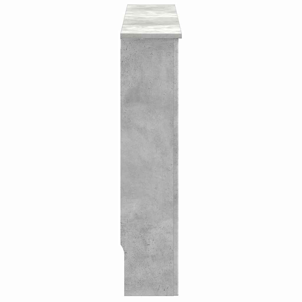 Radiatorafdekking Beton Grijs 152 x 19 x 81,5 cm Bewerkt hout is nu te koop bij PeponiXL, paradijselijk wonen!