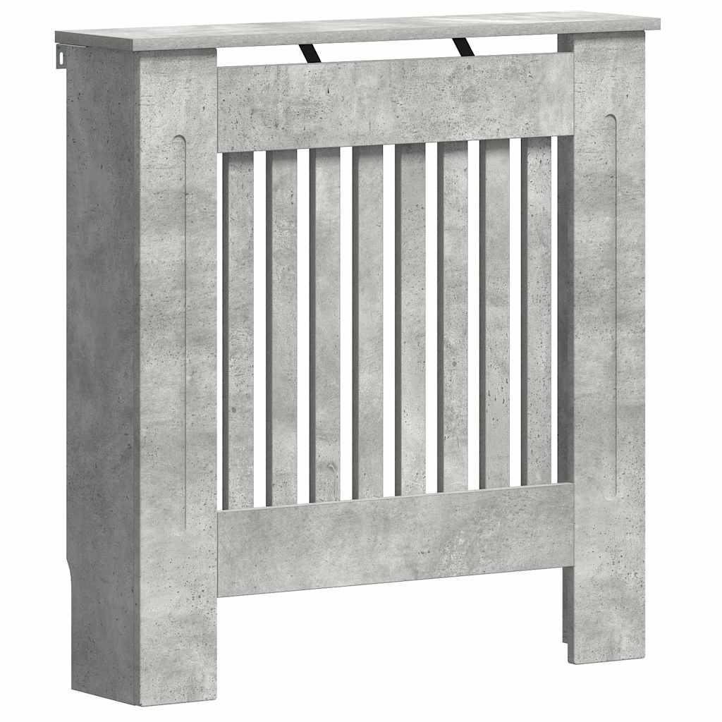 Radiatorafdekking Beton Grijs 78 x 19 x 81,5 cm Bewerkt hout is nu te koop bij PeponiXL, paradijselijk wonen!