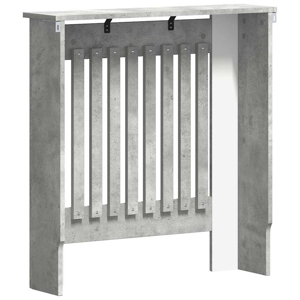Radiatorafdekking Beton Grijs 78 x 19 x 81,5 cm Bewerkt hout is nu te koop bij PeponiXL, paradijselijk wonen!
