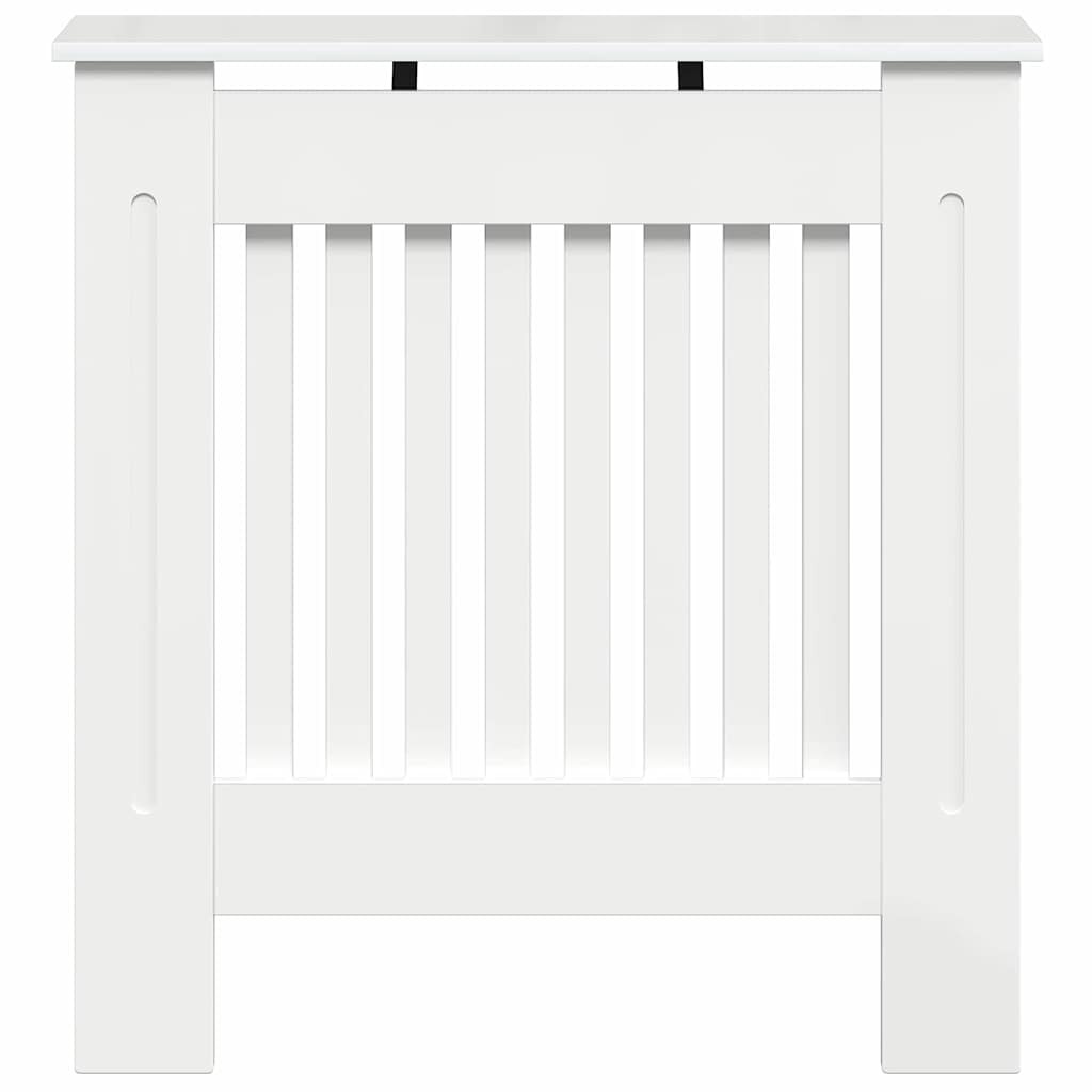 Radiatorafdekking Hoogglans wit 78 x 19 x 81,5 cm Bewerkt hout is nu te koop bij PeponiXL, paradijselijk wonen!