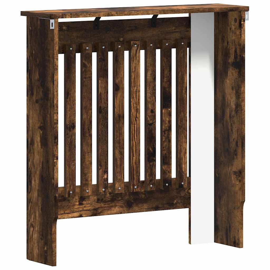Radiatorafdekking Gerookt eiken 78 x 19 x 81,5 cm Bewerkt hout is nu te koop bij PeponiXL, paradijselijk wonen!