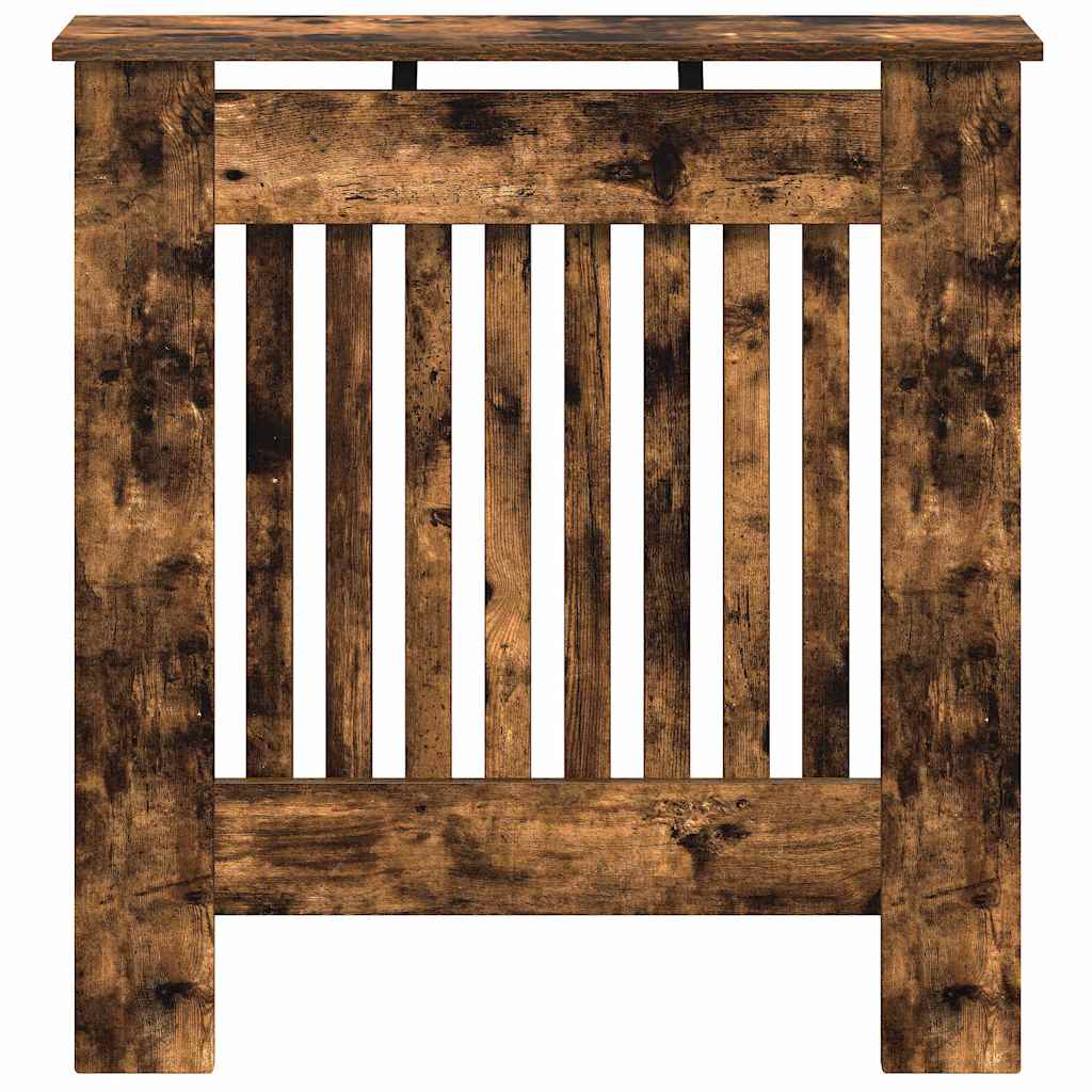 Radiatorafdekking Gerookt eiken 78 x 19 x 81,5 cm Bewerkt hout is nu te koop bij PeponiXL, paradijselijk wonen!