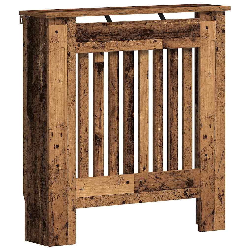 Radiatorafdekking Oud Hout 78 x 19 x 81,5 cm Bewerkt hout is nu te koop bij PeponiXL, paradijselijk wonen!