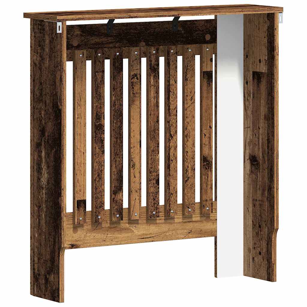Radiatorafdekking Oud Hout 78 x 19 x 81,5 cm Bewerkt hout is nu te koop bij PeponiXL, paradijselijk wonen!