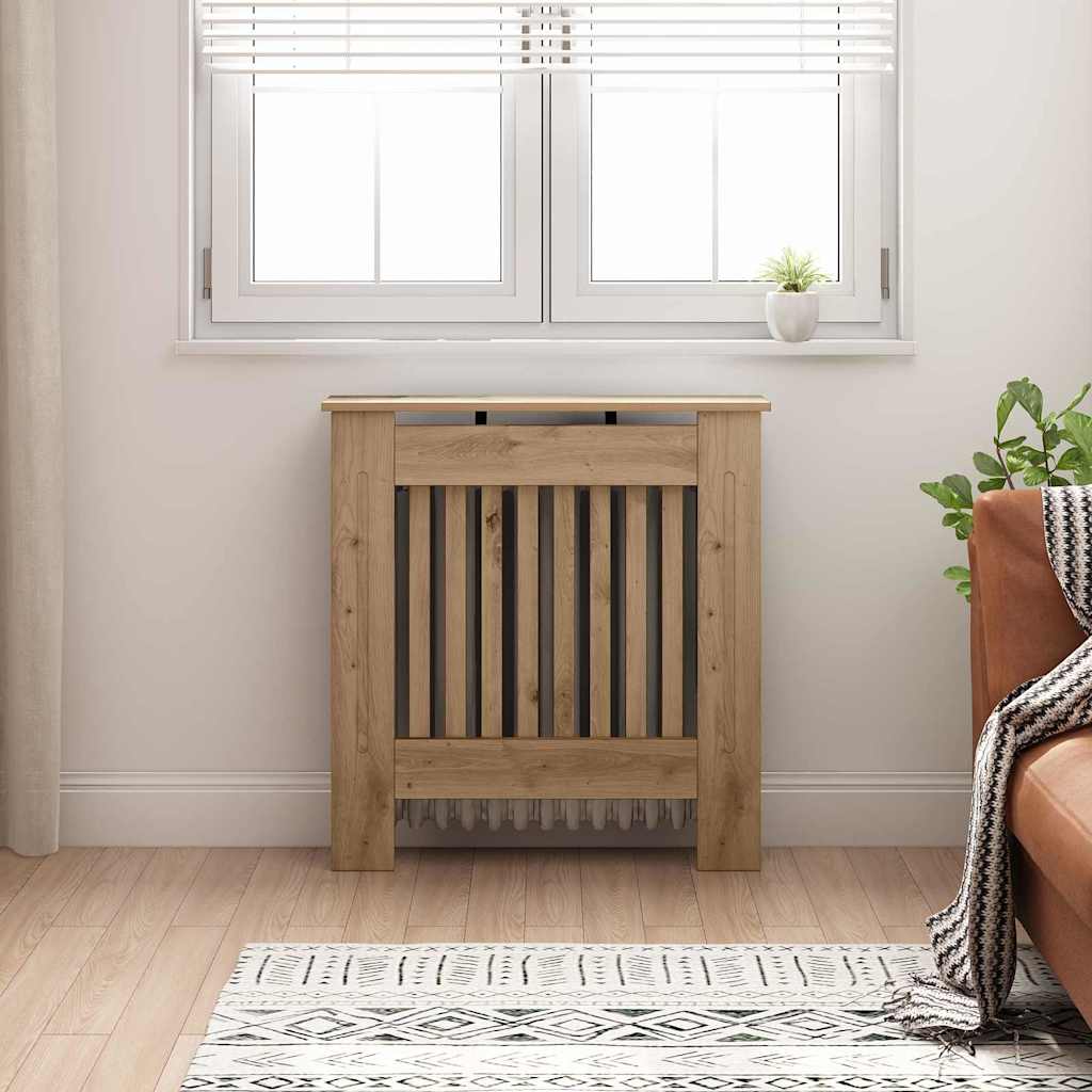 Radiatorafdekking Artisan Eiken 78 x 19 x 81,5 cm Bewerkt hout is nu te koop bij PeponiXL, paradijselijk wonen!