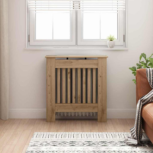 Radiatorafdekking Artisan Eiken 78 x 19 x 81,5 cm Bewerkt hout is nu te koop bij PeponiXL, paradijselijk wonen!