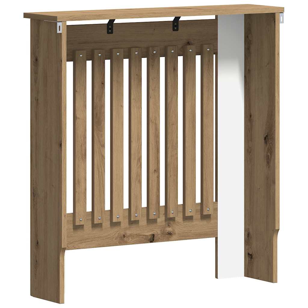 Radiatorafdekking Artisan Eiken 78 x 19 x 81,5 cm Bewerkt hout is nu te koop bij PeponiXL, paradijselijk wonen!
