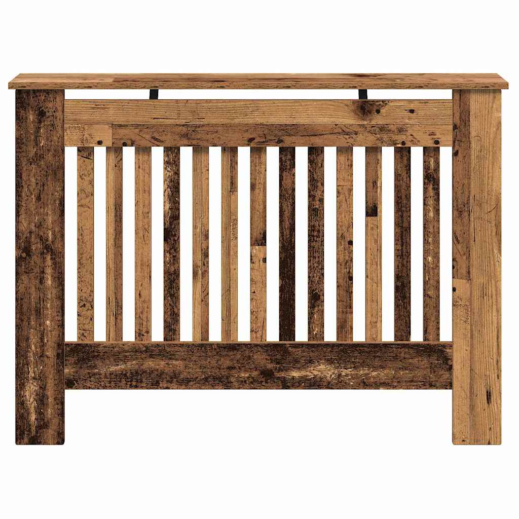 Radiatorafdekking Oud Hout 112 x 19 x 81,5 cm Bewerkt hout is nu te koop bij PeponiXL, paradijselijk wonen!
