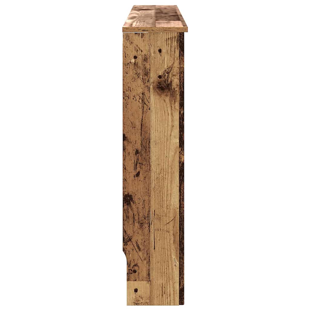 Radiatorafdekking Oud Hout 112 x 19 x 81,5 cm Bewerkt hout is nu te koop bij PeponiXL, paradijselijk wonen!