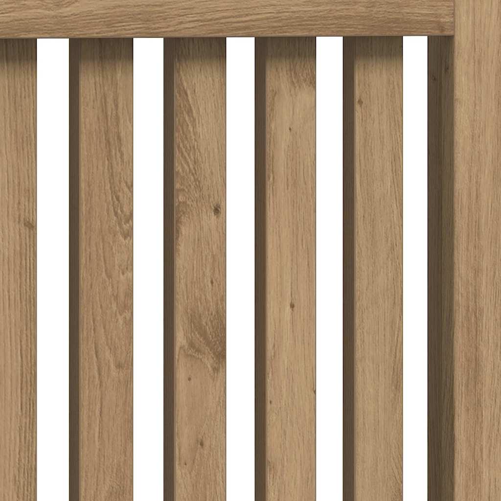 Radiatorafdekking Artisan Eiken 112 x 19 x 81,5 cm Bewerkt hout is nu te koop bij PeponiXL, paradijselijk wonen!