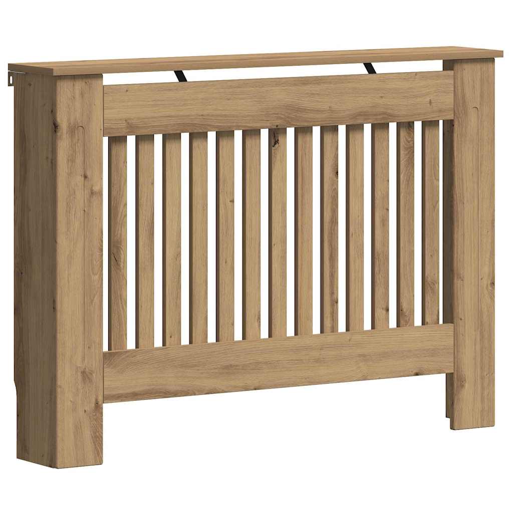 Radiatorafdekking Artisan Eiken 112 x 19 x 81,5 cm Bewerkt hout is nu te koop bij PeponiXL, paradijselijk wonen!