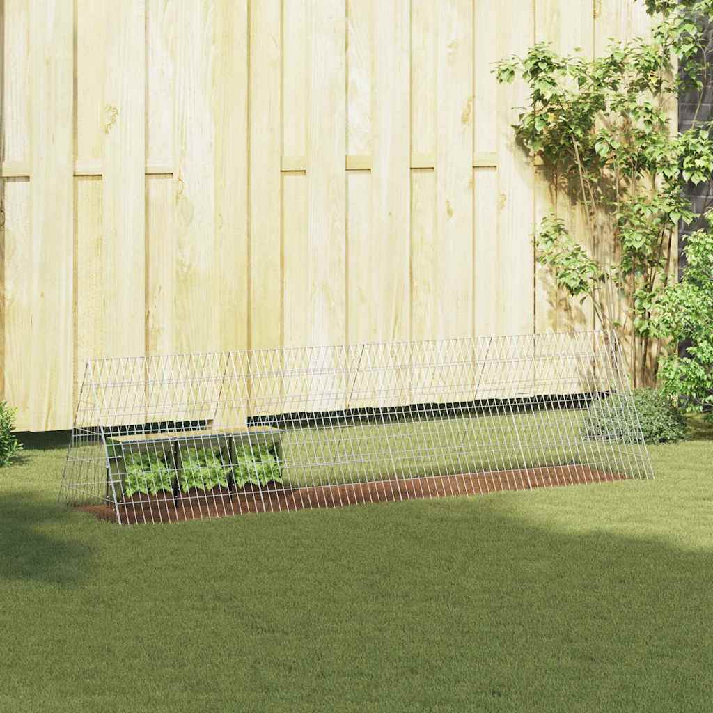 Konijnenkooi Zilver 650 x 55 x 55 cm Gegalvaniseerd staal is nu te koop bij PeponiXL, paradijselijk wonen!