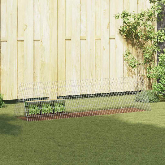 Konijnenkooi Zilver 650 x 55 x 55 cm Gegalvaniseerd staal is nu te koop bij PeponiXL, paradijselijk wonen!