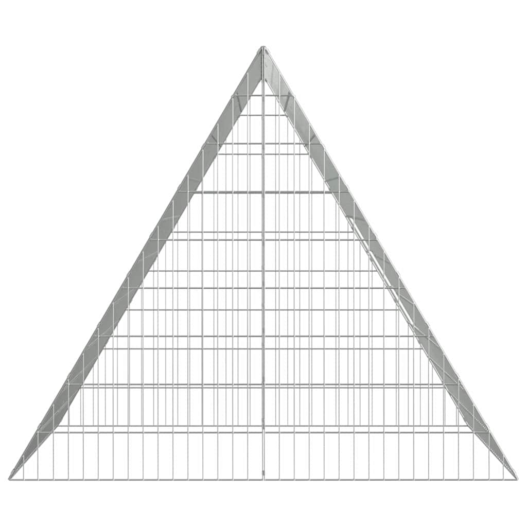 Konijnenkooi Zilver 215 x 100 x 85 cm Gegalvaniseerd staal is nu te koop bij PeponiXL, paradijselijk wonen!