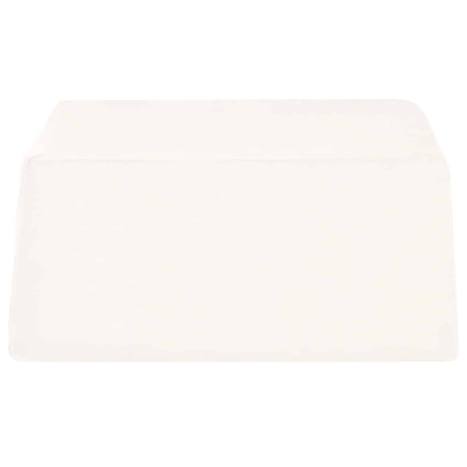 Been Kussen Effen Wit 63 x 52 x 19,5 cm PU Schuim is nu te koop bij PeponiXL, paradijselijk wonen!