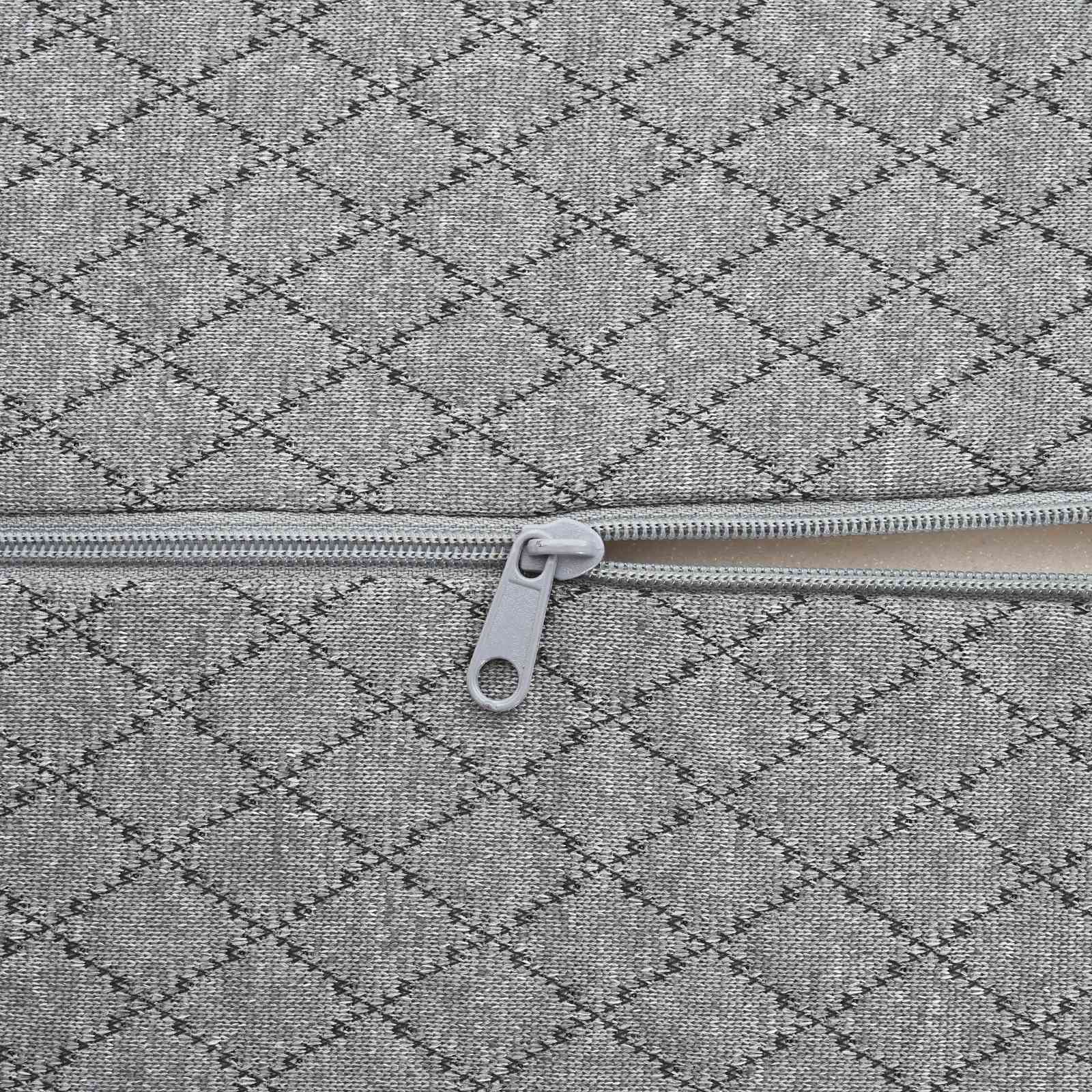 Been Kussen Geometrisch Grijs 52 x 20 x 11 cm Traagschuim is nu te koop bij PeponiXL, paradijselijk wonen!