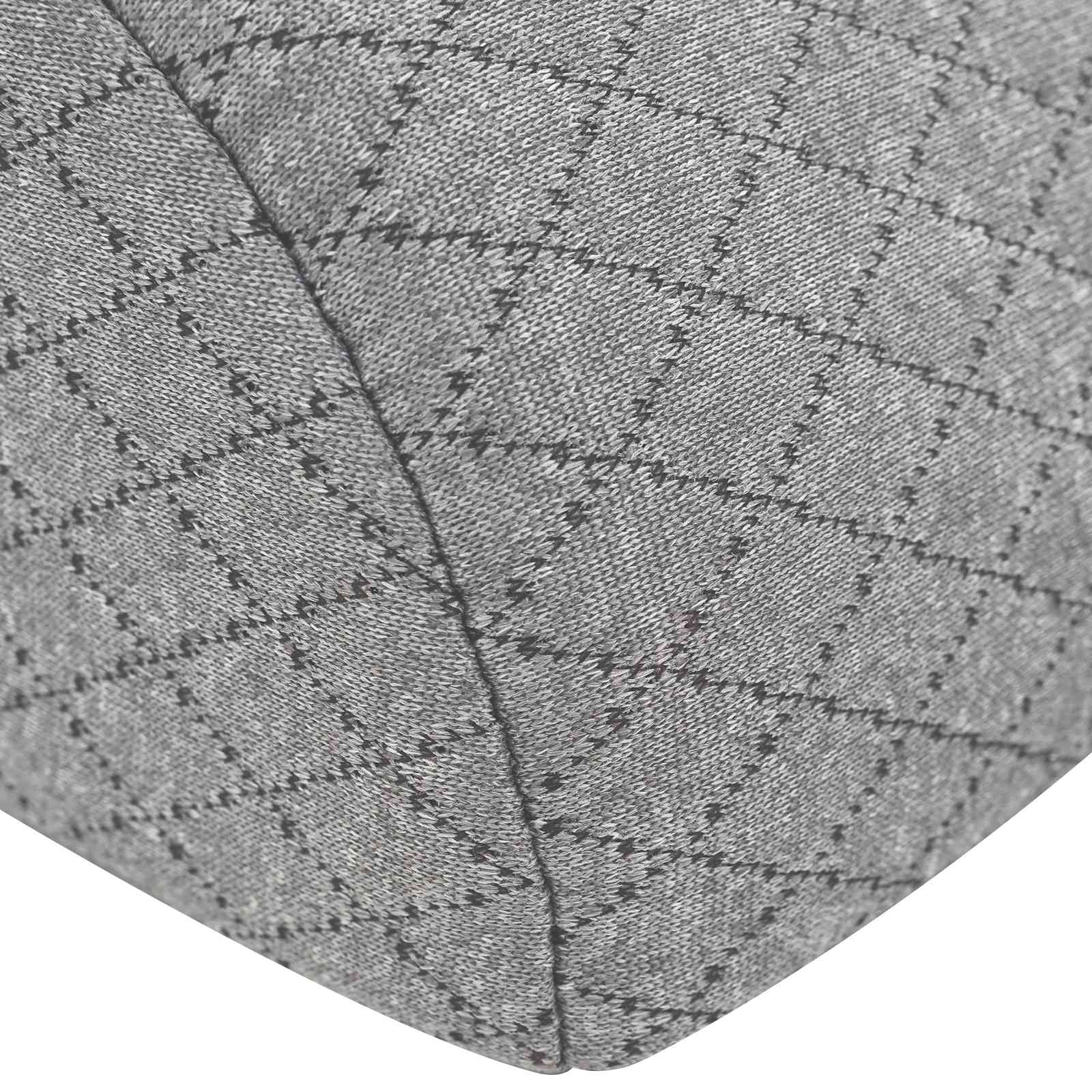 Been Kussen Geometrisch Grijs 52 x 20 x 11 cm Traagschuim is nu te koop bij PeponiXL, paradijselijk wonen!