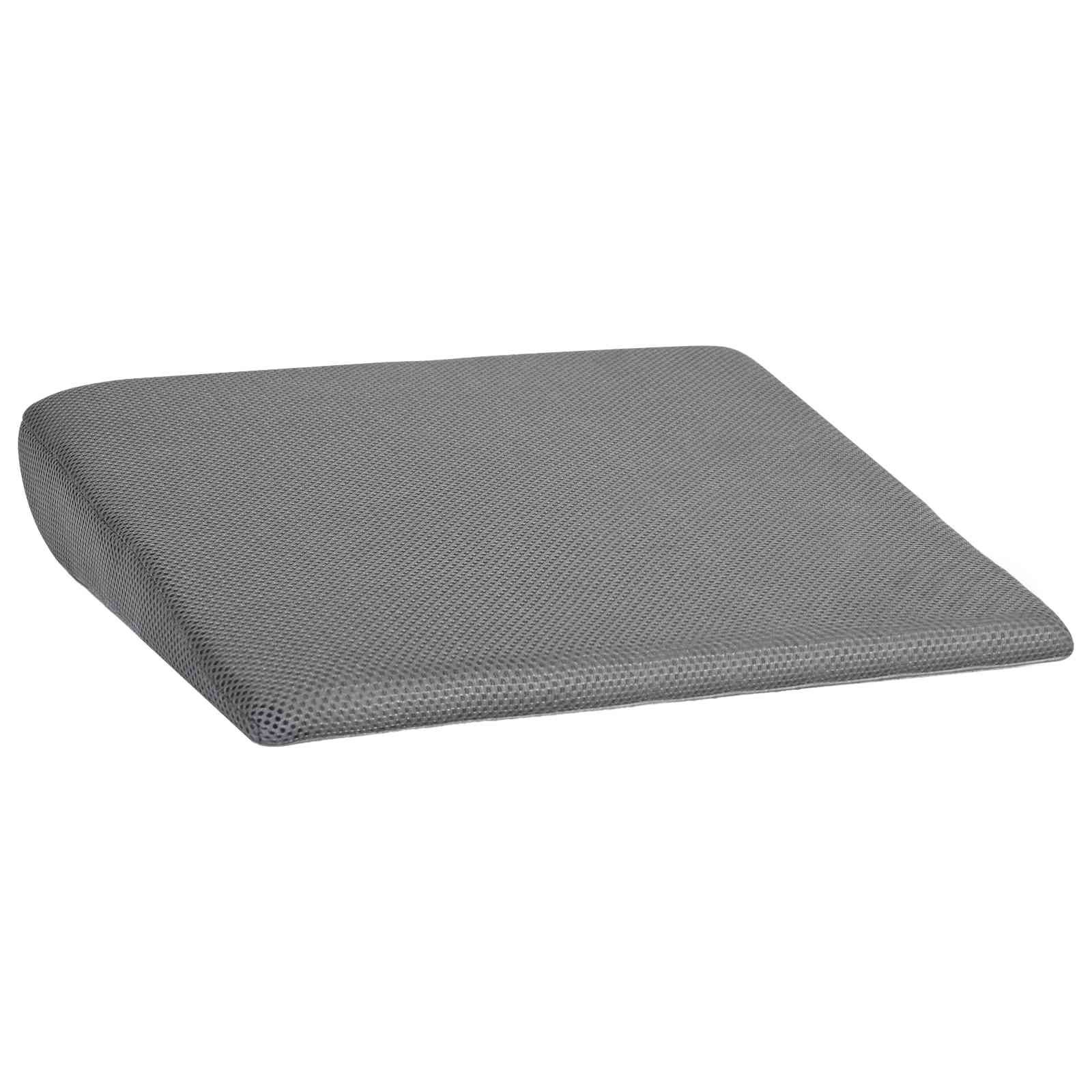 Zitkussen Grijs 39 x 38 x 8,5 cm PU Schuim is nu te koop bij PeponiXL, paradijselijk wonen!