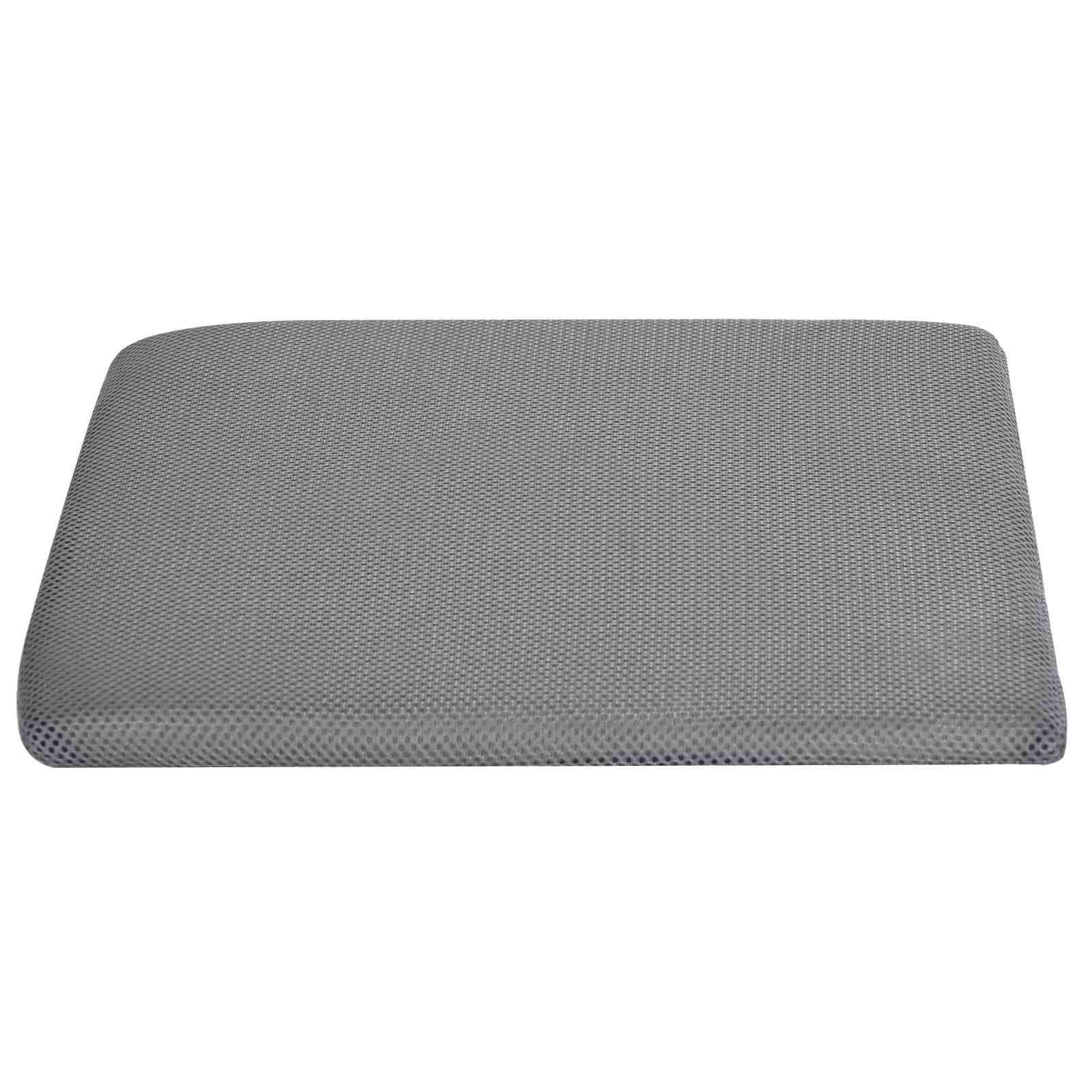 Zitkussen Grijs 39 x 38 x 8,5 cm PU Schuim is nu te koop bij PeponiXL, paradijselijk wonen!