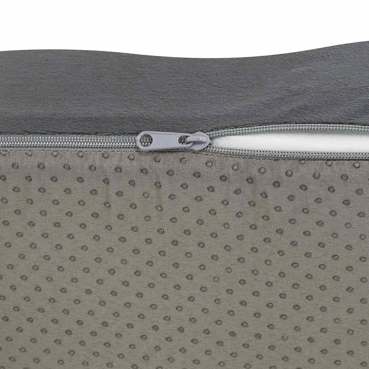 Zitkussen Effen Grijs 40 x 40 x 13 cm PU Schuim is nu te koop bij PeponiXL, paradijselijk wonen!