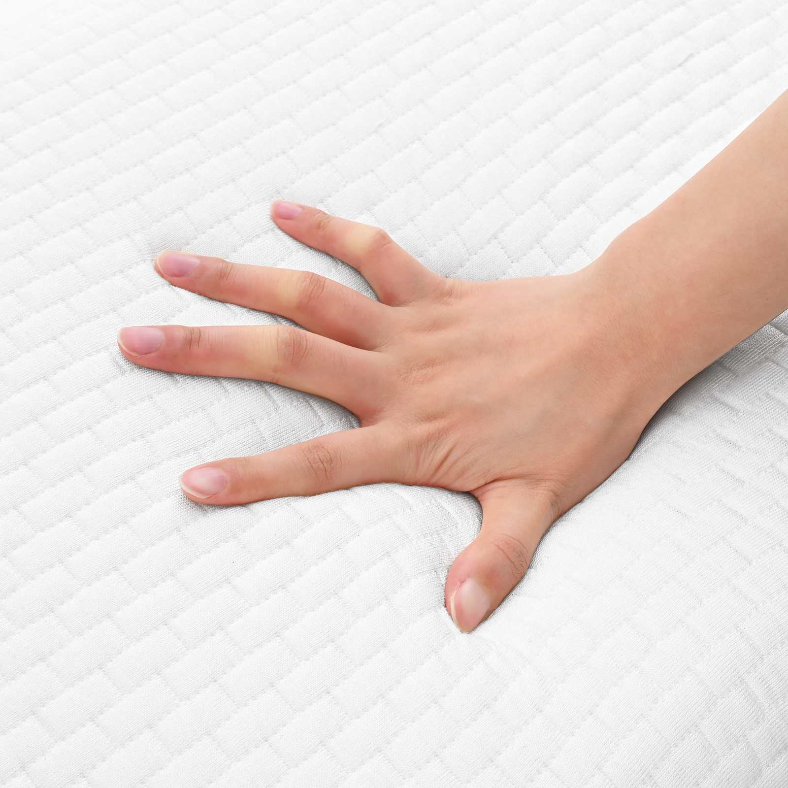 Slapen kussen Effen Wit 70 x 40 x 14 cm Gelschuim is nu te koop bij PeponiXL, paradijselijk wonen!