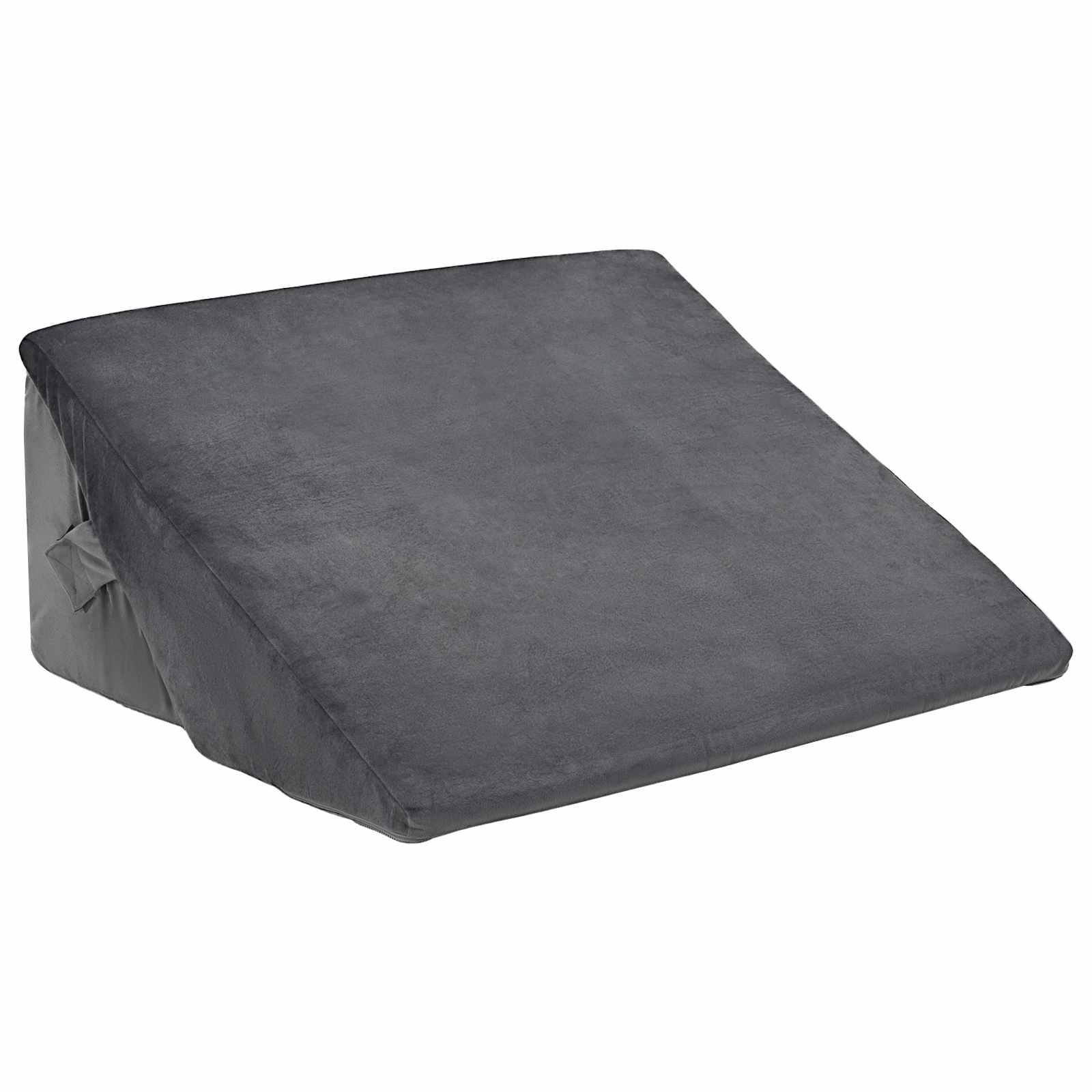 Wedge Kussen Grijs 55 x 55 x 26 cm Traagschuim is nu te koop bij PeponiXL, paradijselijk wonen!
