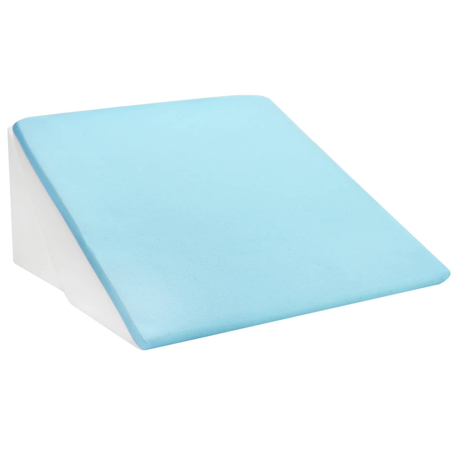 Wedge Kussen Grijs 55 x 55 x 26 cm Traagschuim is nu te koop bij PeponiXL, paradijselijk wonen!