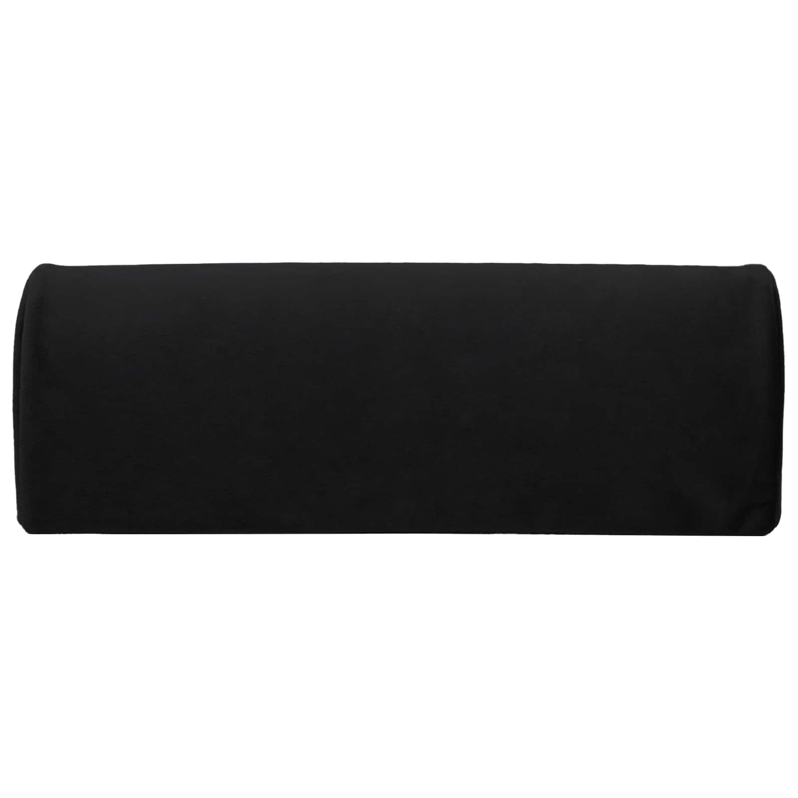 Voetensteun Kussen Effen Zwart 42 x 18 x 13 cm PU Schuim is nu te koop bij PeponiXL, paradijselijk wonen!