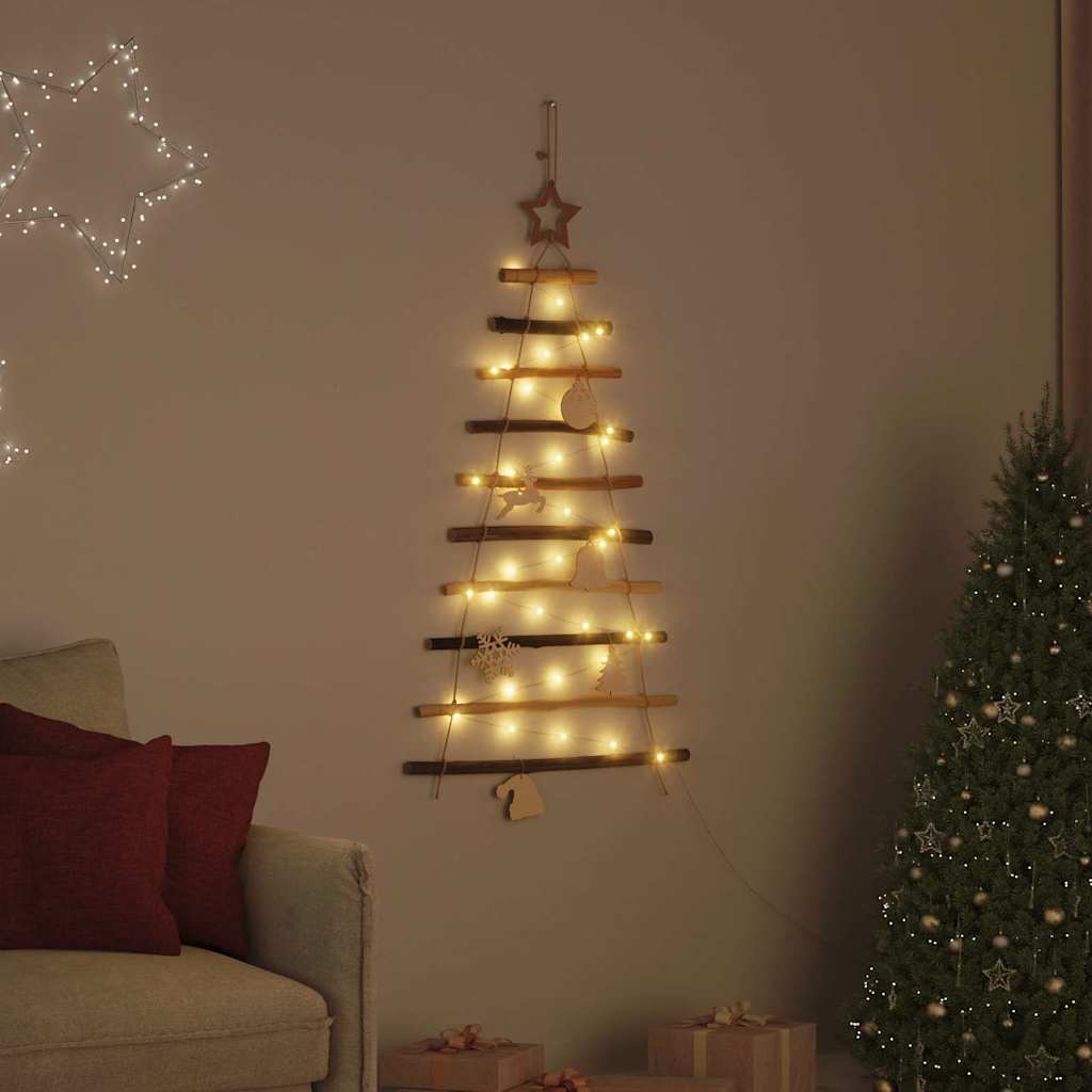 Kerstboom met 30 LED Naturel 90 cm massief essenhout is nu te koop bij PeponiXL, paradijselijk wonen!