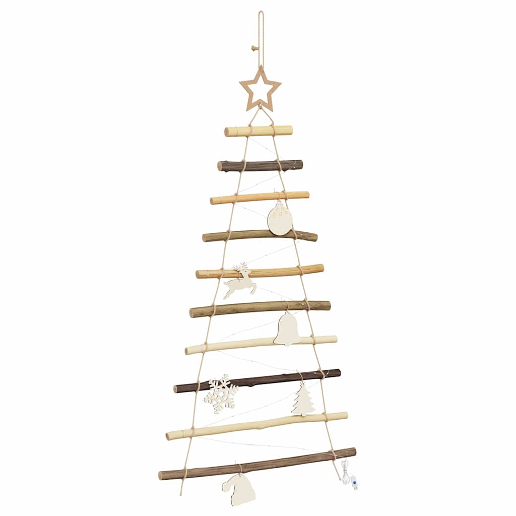 Kerstboom met 30 LED Naturel 90 cm massief essenhout is nu te koop bij PeponiXL, paradijselijk wonen!