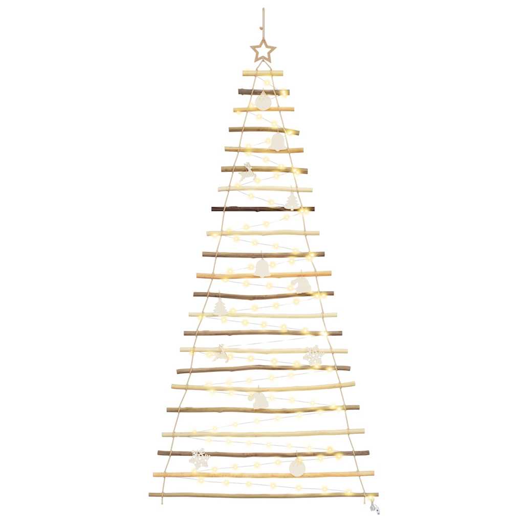 Kerstboom met 130 LED Naturel 210 cm massief essenhout is nu te koop bij PeponiXL, paradijselijk wonen!