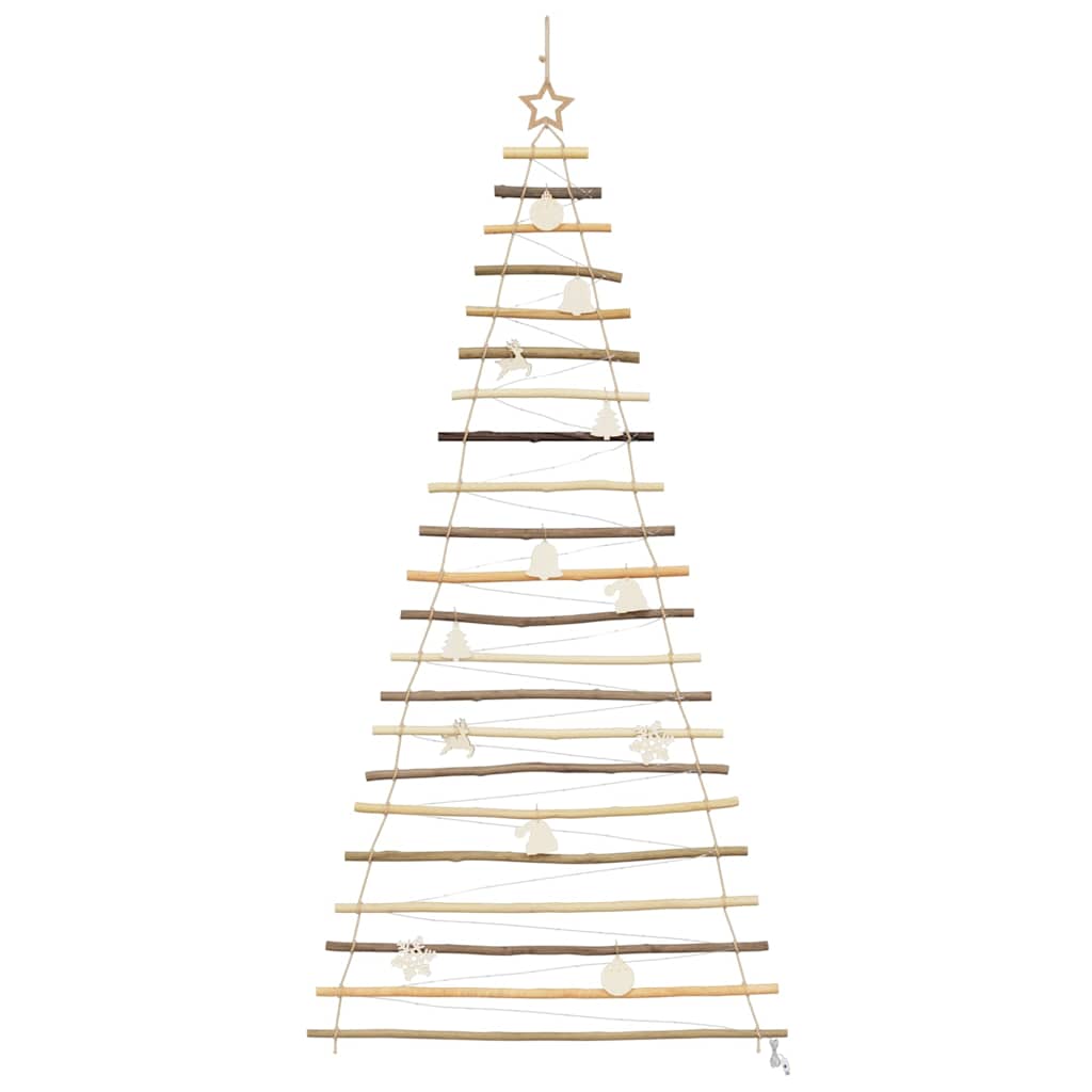 Kerstboom met 130 LED Naturel 210 cm massief essenhout is nu te koop bij PeponiXL, paradijselijk wonen!