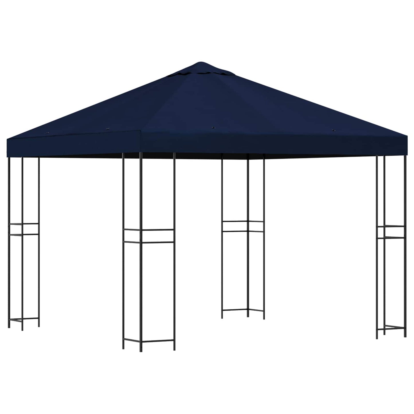 Prieel 3 x 3 m Blauw Polyester en staal 190 gsm is nu te koop bij PeponiXL, paradijselijk wonen!