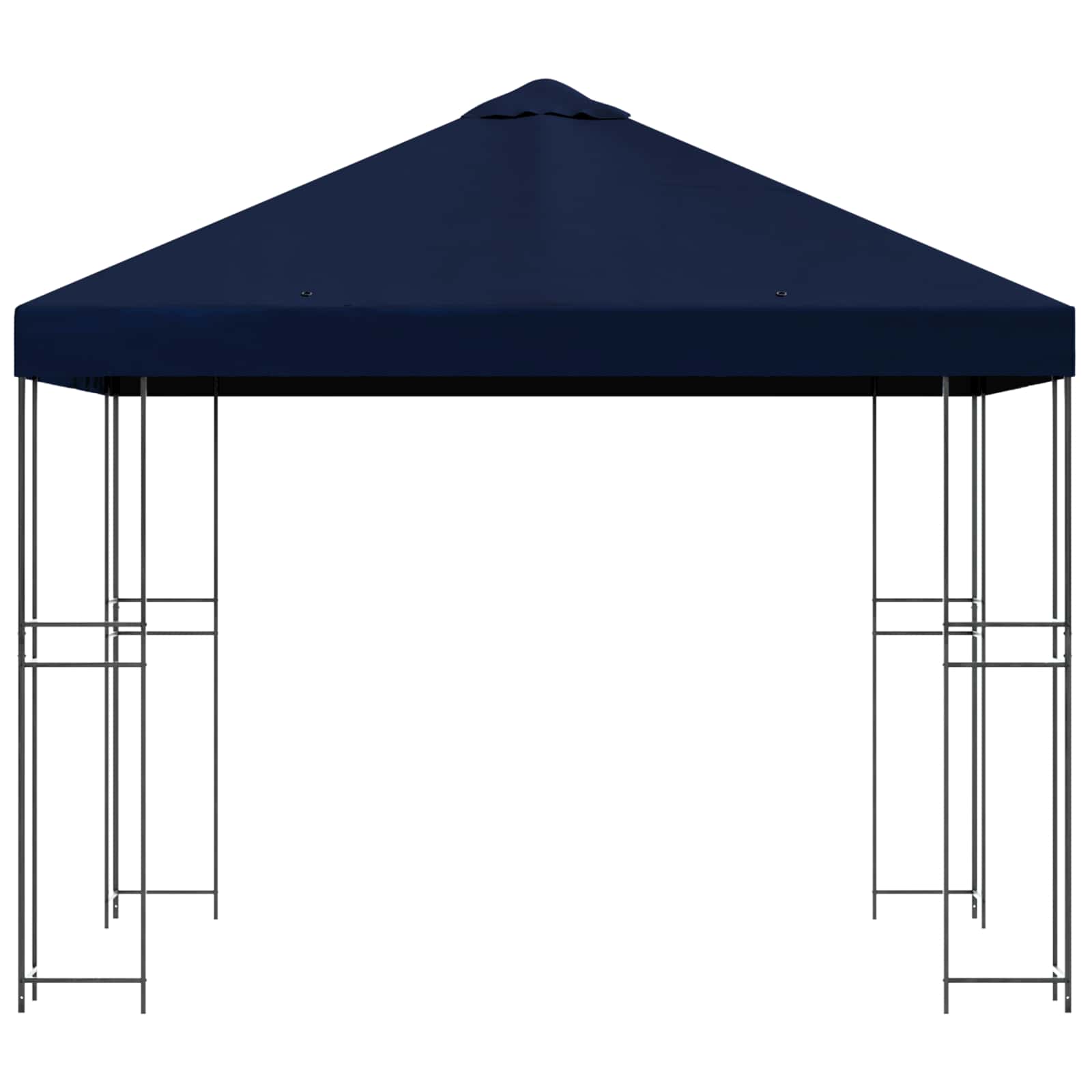 Prieel 3 x 3 m Blauw Polyester en staal 190 gsm is nu te koop bij PeponiXL, paradijselijk wonen!