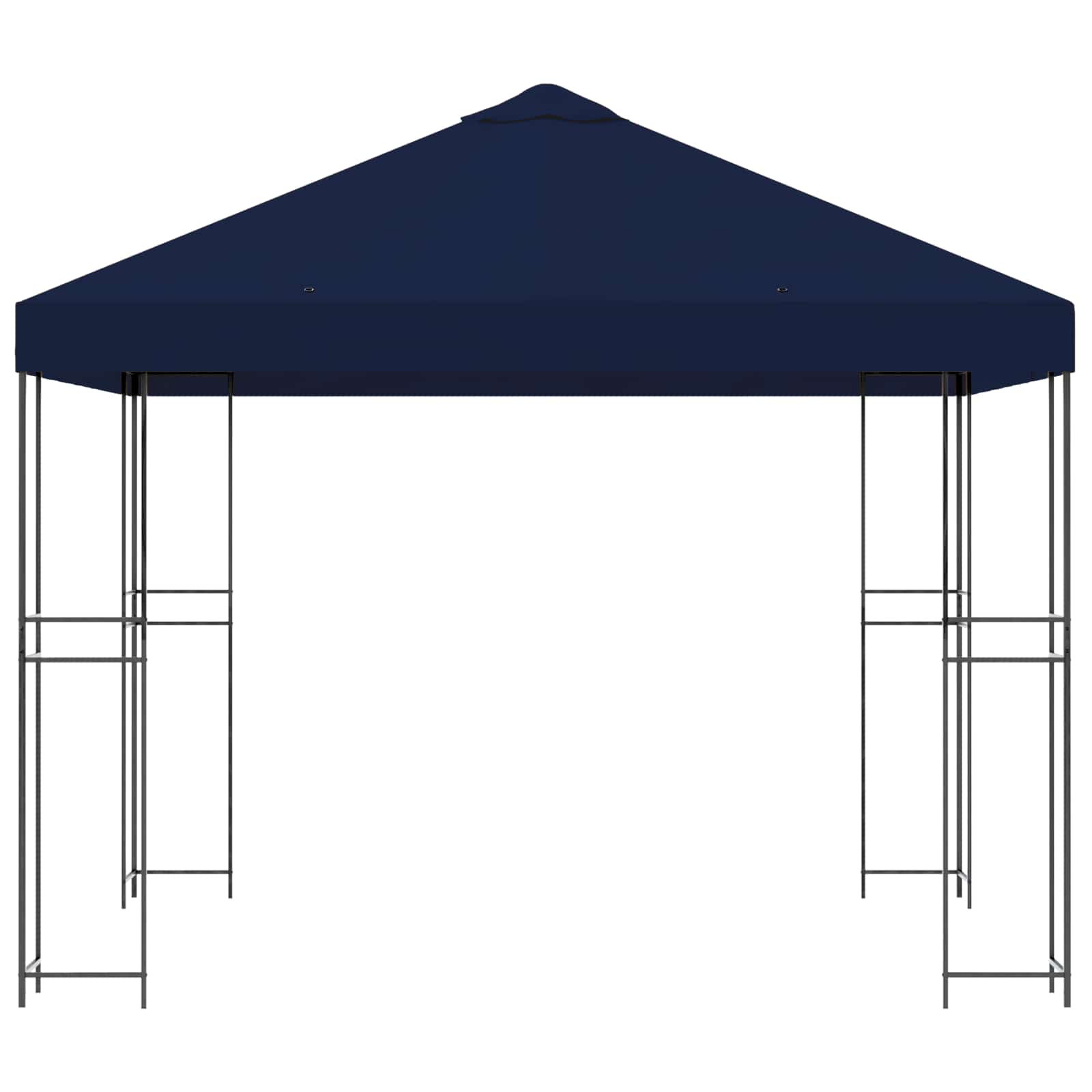 Prieel 3 x 3 m Blauw Polyester en staal 190 gsm is nu te koop bij PeponiXL, paradijselijk wonen!