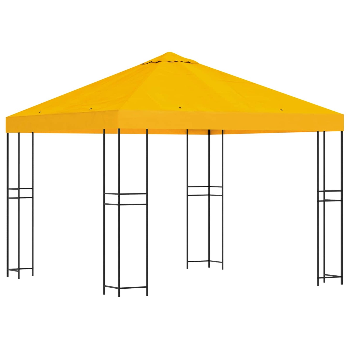 Prieel 3 x 3 m Geel Polyester en staal 190 gsm is nu te koop bij PeponiXL, paradijselijk wonen!
