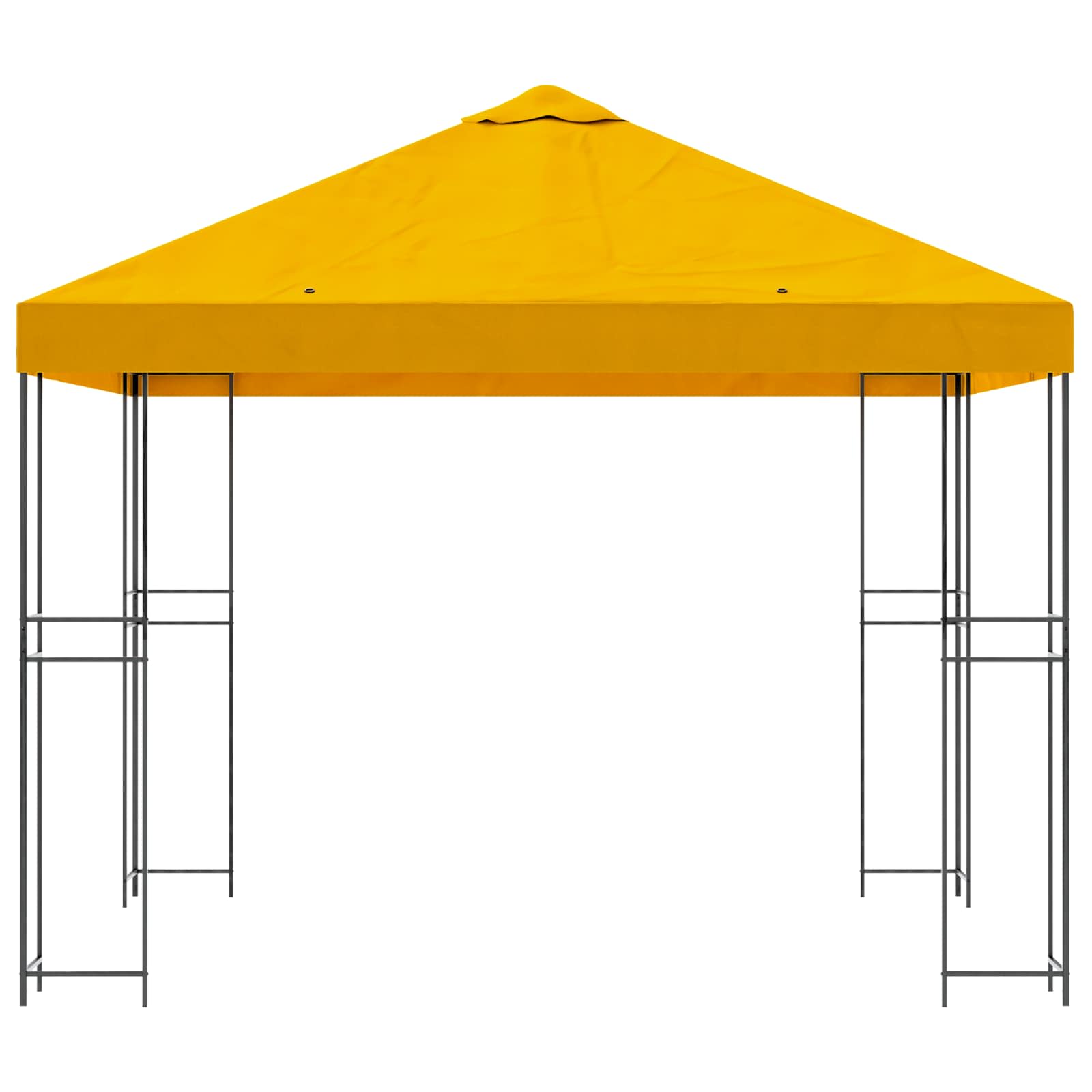 Prieel 3 x 3 m Geel Polyester en staal 190 gsm is nu te koop bij PeponiXL, paradijselijk wonen!