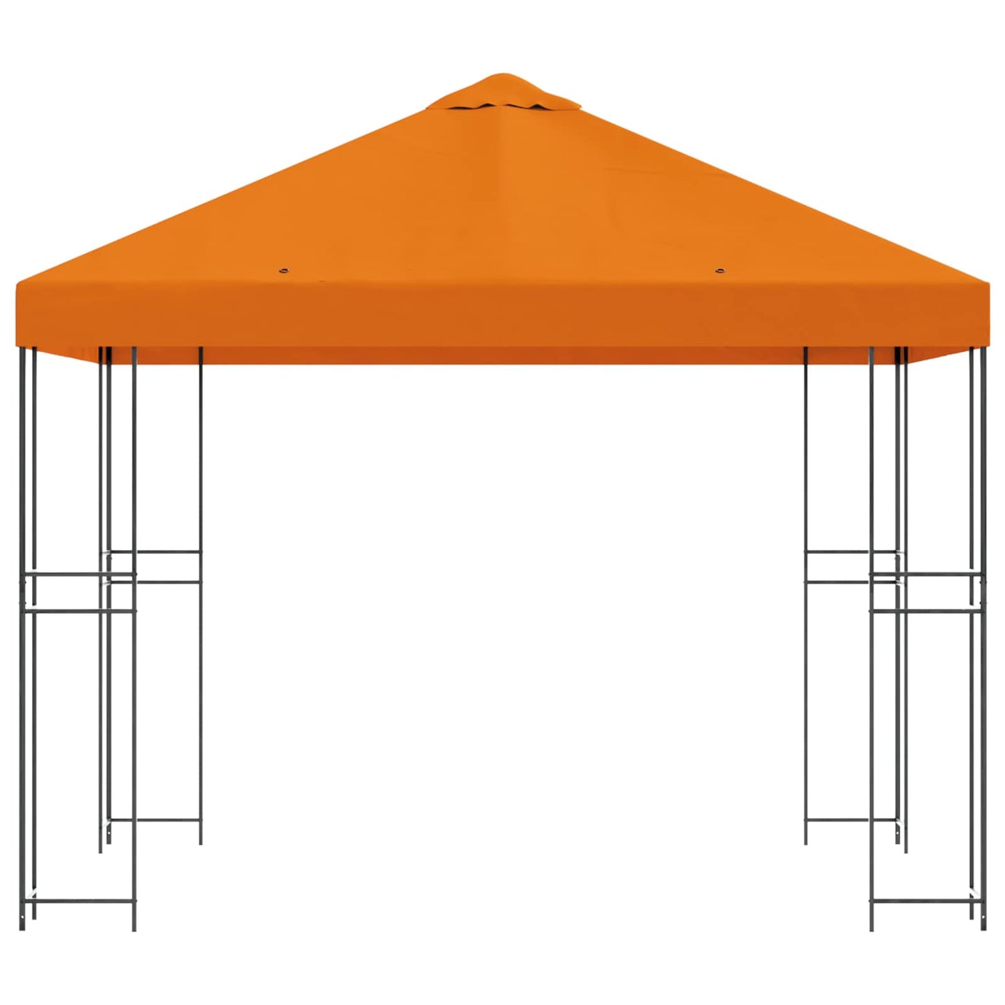 Prieel 3 x 3 m Oranje Polyester en staal 190 gsm is nu te koop bij PeponiXL, paradijselijk wonen!