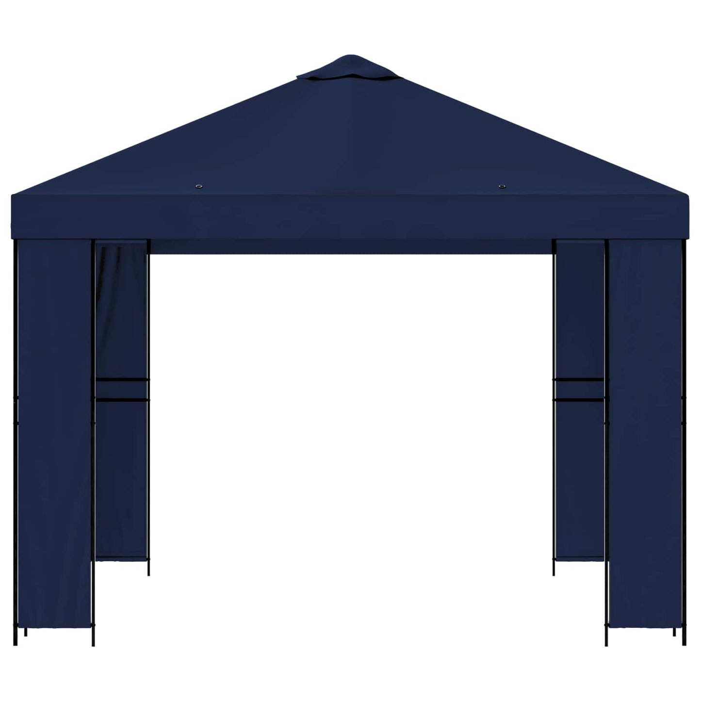 Prieel 3 x 3 m Blauw Polyester en staal 190 is nu te koop bij PeponiXL, paradijselijk wonen!