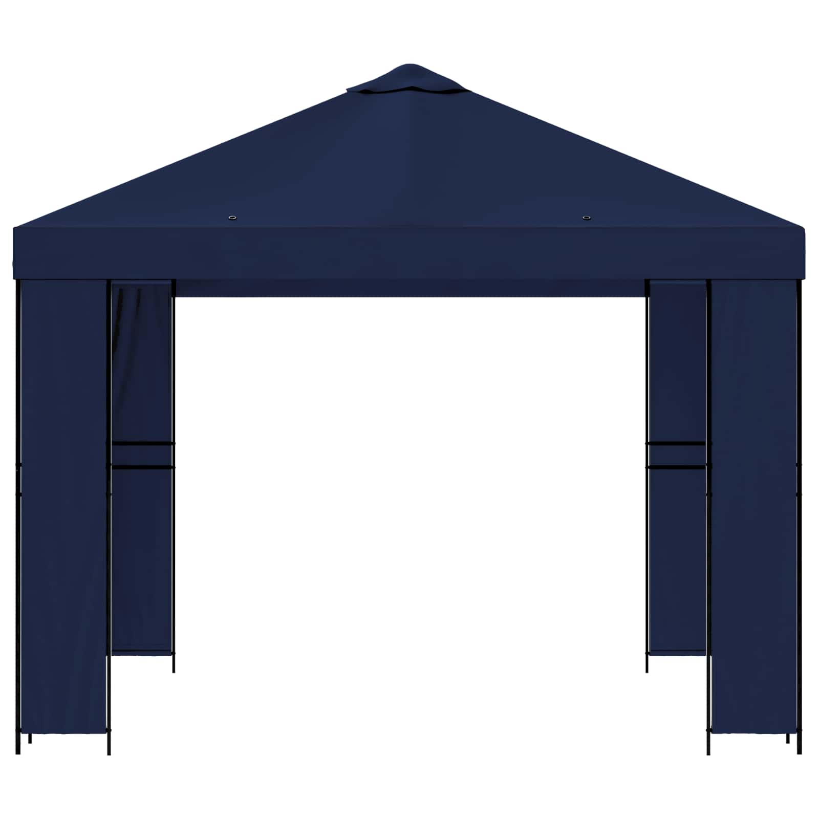 Prieel 3 x 3 m Blauw Polyester en staal 190 is nu te koop bij PeponiXL, paradijselijk wonen!